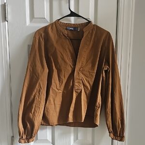 Polo by Ralph Lauren Tan Long Sleeve Shirt